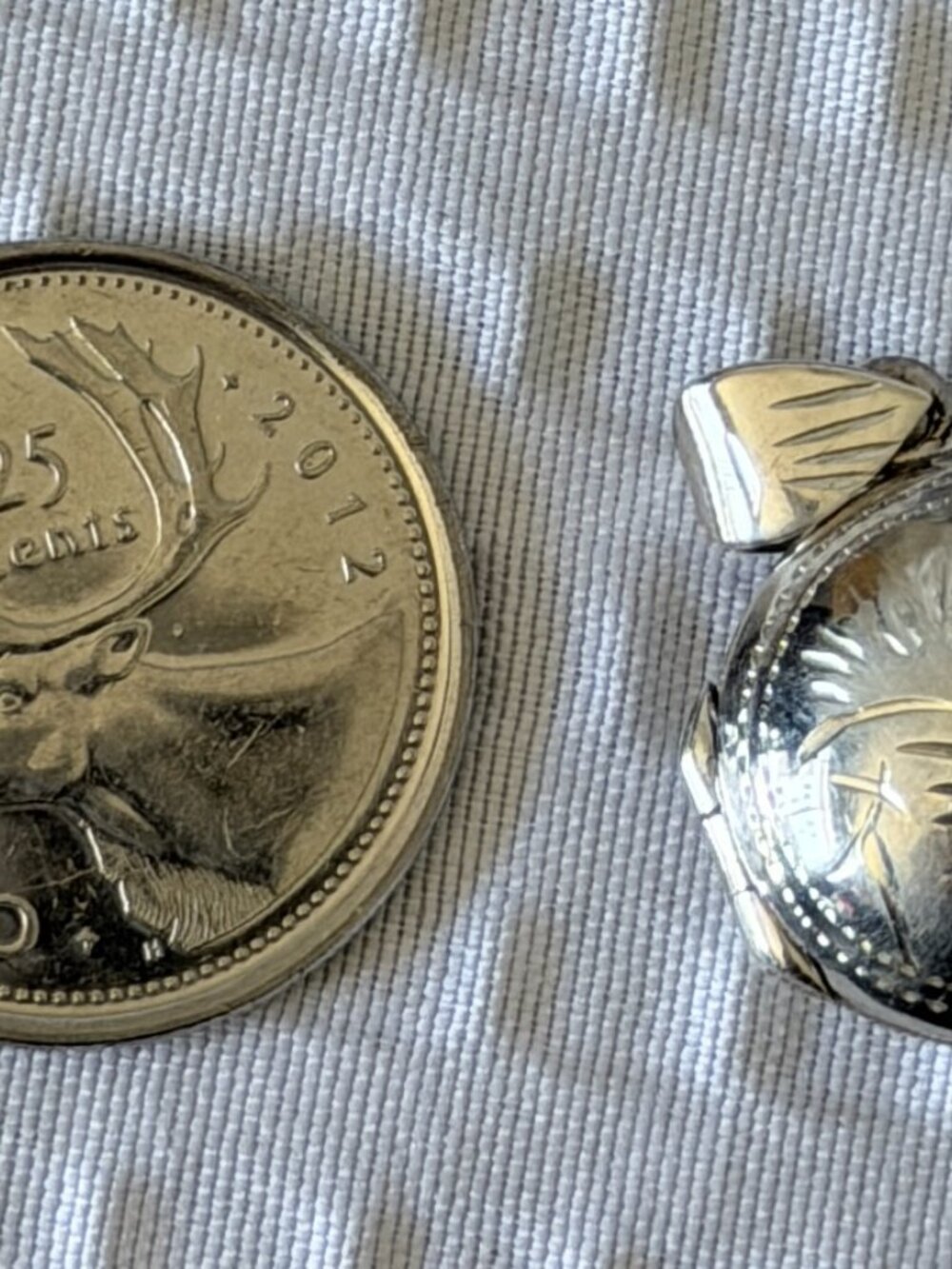 Sterling Silver Locket - Picture 3 of 5